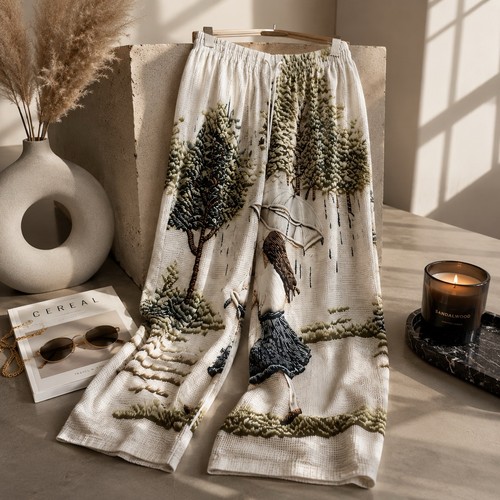 Luftige sommerhose mit - luftige,