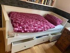 Ikea Tagesbett Hemnes weiss