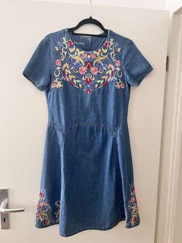 Vintage jeans sommerkleid mit - jeans,
