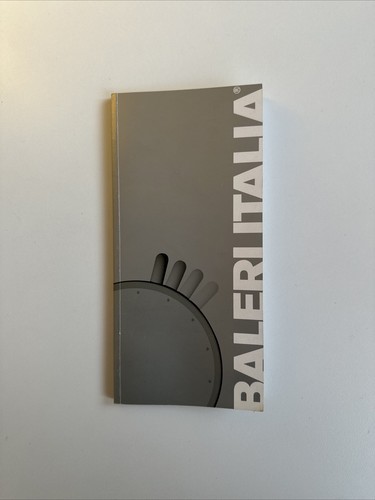 Katalog baleri italien jahr - baleri,