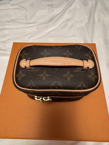 Louis vuitton nice nano - nano, braun