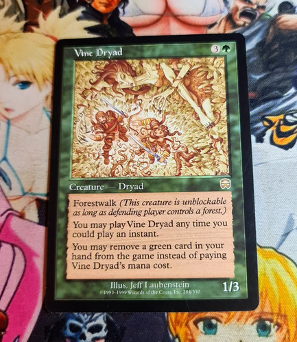 Mtg vine dryad - mtg, 🇬🇧