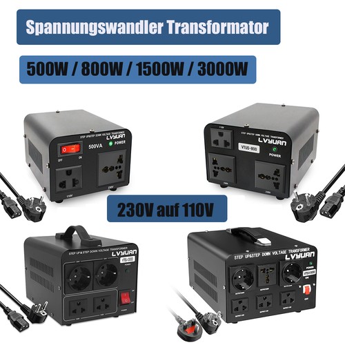 500W/800W/1500W/3000W