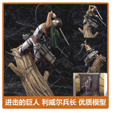 Soldier Chief Attack On Titan Levi·Ackerman PVC 1/8 Figure Statue Toy Model Gift