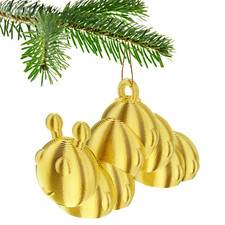 Raupe Christbaumkugel