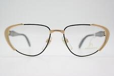 Vintage Brille Rodenstock R7168 Schwarz Gold Oval Brillengestell eyeglasses