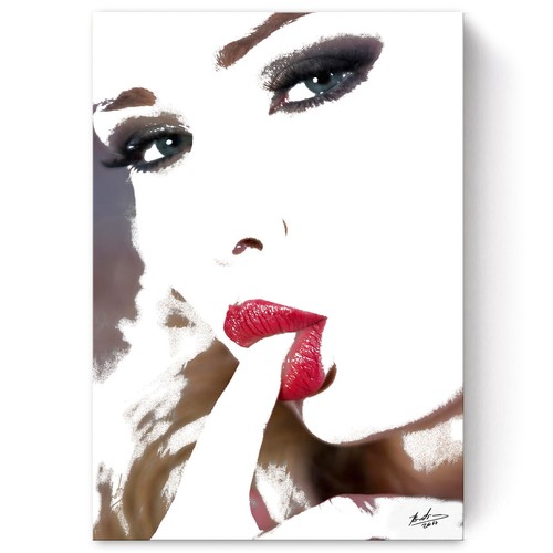 Leinwand bild erotik frau - bild,