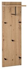 Garderobenpaneel Wandgarderobe Flurgarderobe Artisan Eiche Dekor 30 x 100 cm