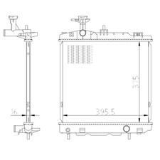 Kühler, Motorkühlung NRF