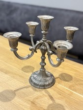 Kerzenhalter aus Zinn mit 5