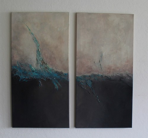 Acrylbilder auf leinwand - auf,
