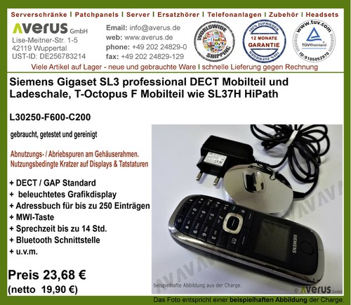 Siemens gigaset sl3 - siemens,