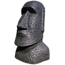 Moai Osterinsel Garten Statue