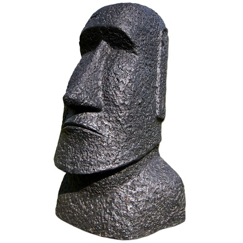 Moai osterinsel garten statue - osterinsel,