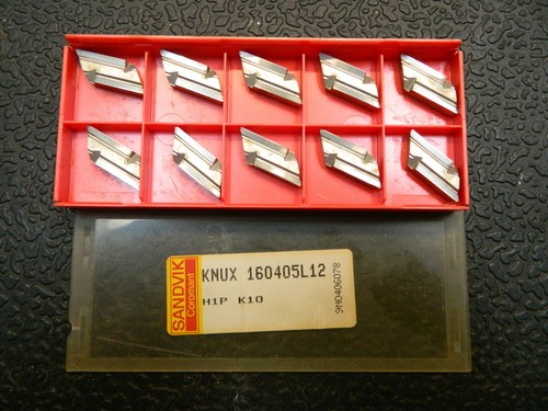 10x wendeplatten sandvik knux - 10x,