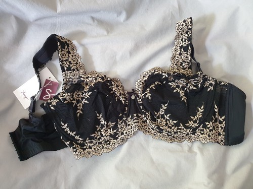 Sheego schwarz beige gr - bh,