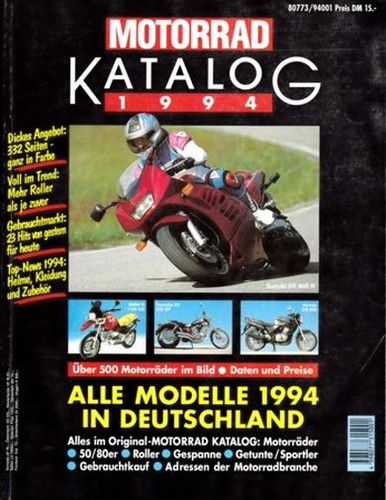 Motorrad katalog 1994 - 1994, –