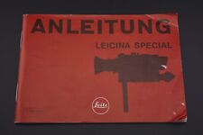 ⭐LEITZ / Leica Leicina Special Anleitung deutsch BedienungsanleitungUser Manual⭐