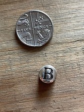 B.Bagnara Silber Charms Alphabet Zahlen Tierkreis Symbole Charm Armband