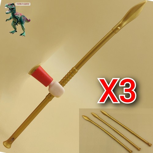 Playmobil goldener speer - x3,