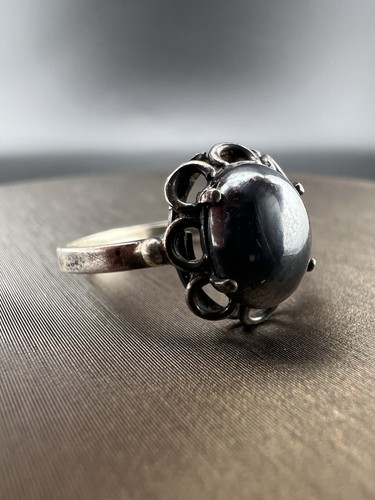 Vintage damenring 830 silber - vintage,