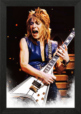 Randy Rhoads gerahmtes