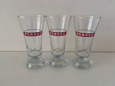 3 Gläser * PERNOD *  mit Logo