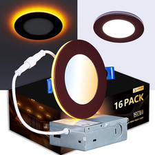16 Pack Bronze Recessed