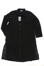 H&M Mama Mantel Damen Jacke Parka Gr. M Leinen Schwarz #3f25434