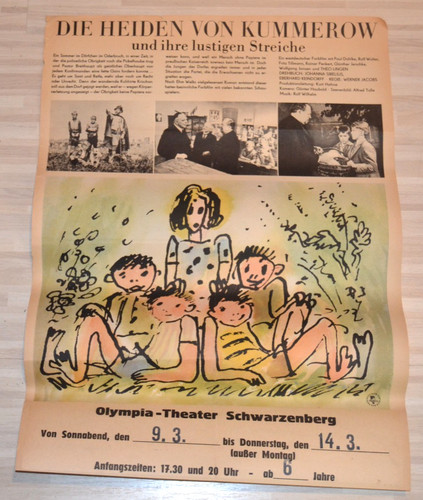 Großes kinoplakat - großes,
