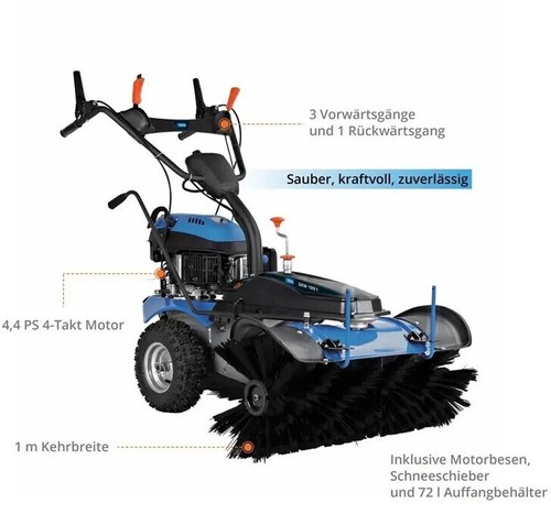 Güde kehrmaschine gkm 100 - güde, 100.1