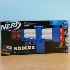 Hasbro NERF Roblox Arsenal Pulse Laser Dart-Blaster Motorisiert Inkl. 10 Elite