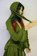 Gothic Mittelalter LARP Hoodie