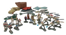 Star Wars Micro Machines – 21 Figuren + 8 Raumschiffe – Vintage Mini Set