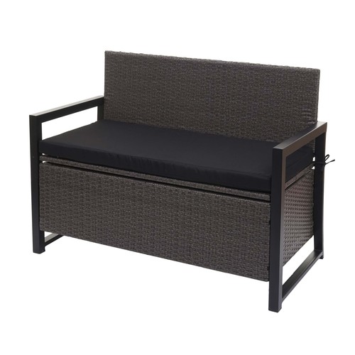 Poly rattan 2er sitzbank - poly-rattan,