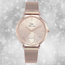 Girl Only GO Damen Armbanduhr Mademoiselle Quarzuhr Edelstahl rosegold UGO695604
