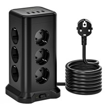 12 Fach Mehrfachsteckdose mit