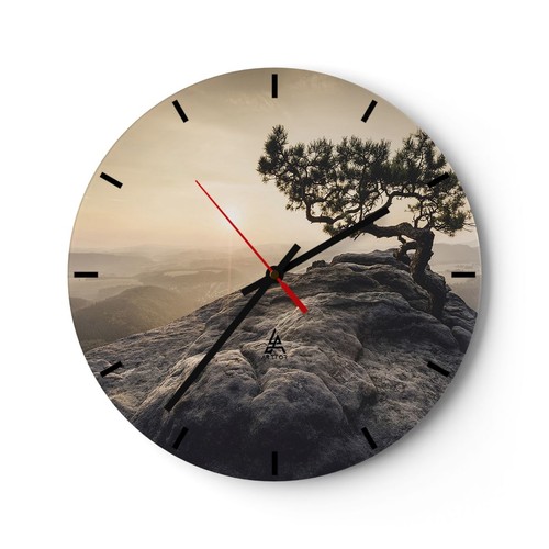 Modern wanduhr 40x40cm rund - modern,