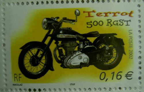 Frankreich 3509 moto terrot - frankreich,