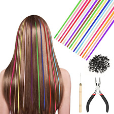50Pcs Bunte Haarverlängerungs