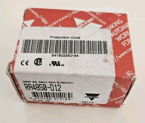 Carlo gavazzi ra4850 - carlo, ra4850-d12