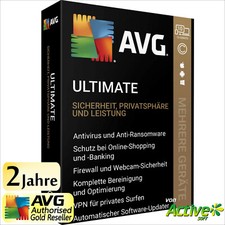 AVG ULTIMATE 2026 10 PC 2 Jahre | TuneUp, Internet Security, VPN, Antitrack | UE