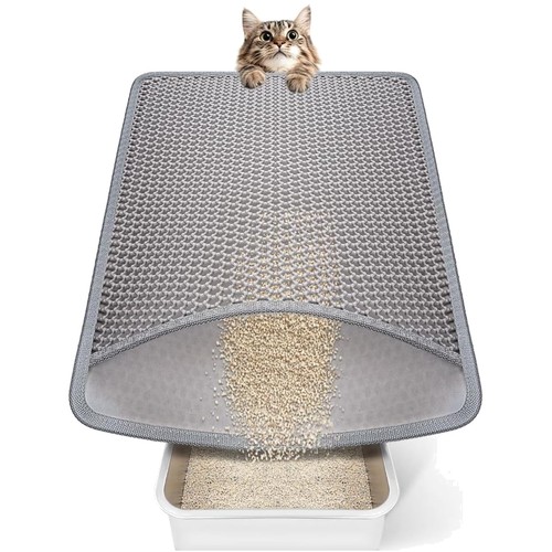 Katzenstreu matte mit - katzenstreu,