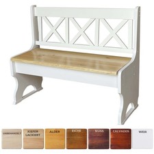 Sitzbank  Kiefer Massivholz