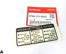 Aufkleber Warnaufkleber