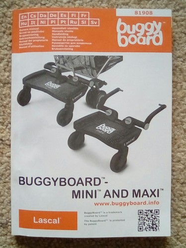 Ersatzanleitung lascal buggy - ersatzanleitung,