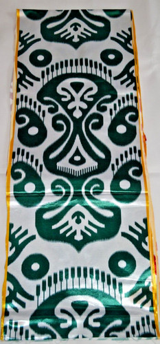 Ikat stoff seide baumwolle - , seide/