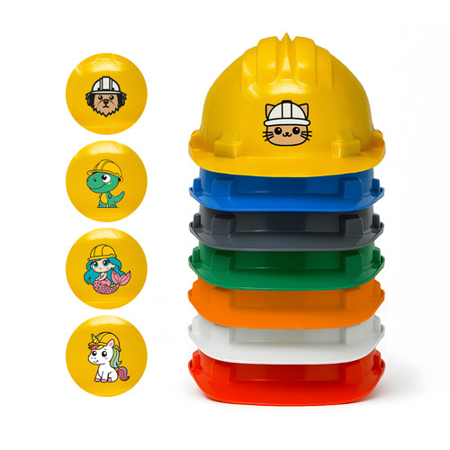 Kinderhelm bauhelm motiv - kinderhelm,