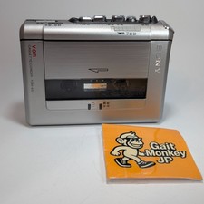 SONY TCM-450 Walkman Cassette Tape Recorder Player Silber Tragbar Getestet Japan