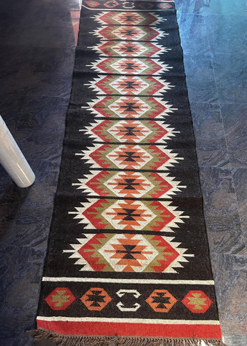 Teppich kelim wolle jute - wolle,